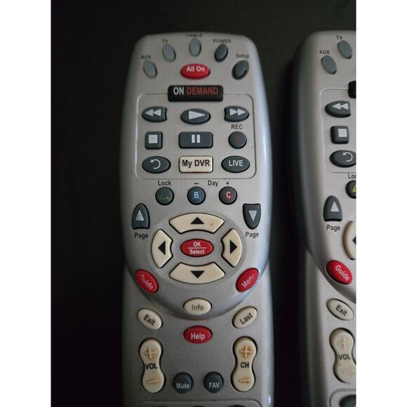XFINITY Comcast Custom DVR 3 Device Universal Remote-Lot of 3 Remotes-Used - Picture 6 of 9